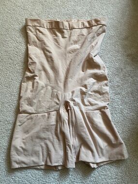 SPANX Sculpting High-Waist Shaping Shorts in Nude